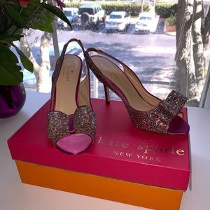 BRAND NEW Kate Spade ♠️ Charm Heels *never worn*